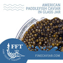 AMERICAN PADDLEFISH CAVIAR IN GLASS JAR