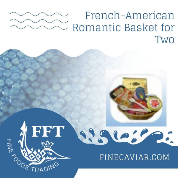 FRENCH-AMERICAN ROMANTIC BASKET FOR TWO